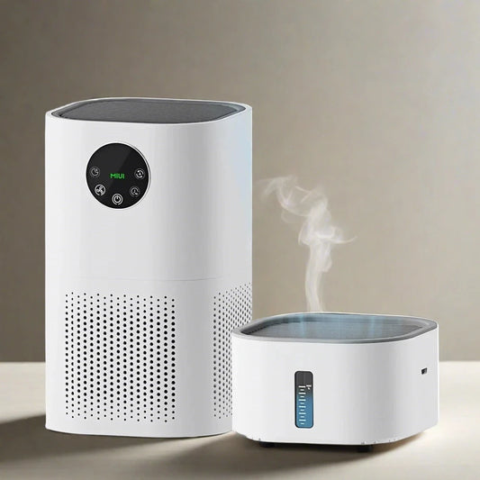 Air Purifier with Humidifier Combo for Home